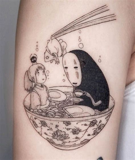 49 Stunning Spirited Away Tattoos with Meaning